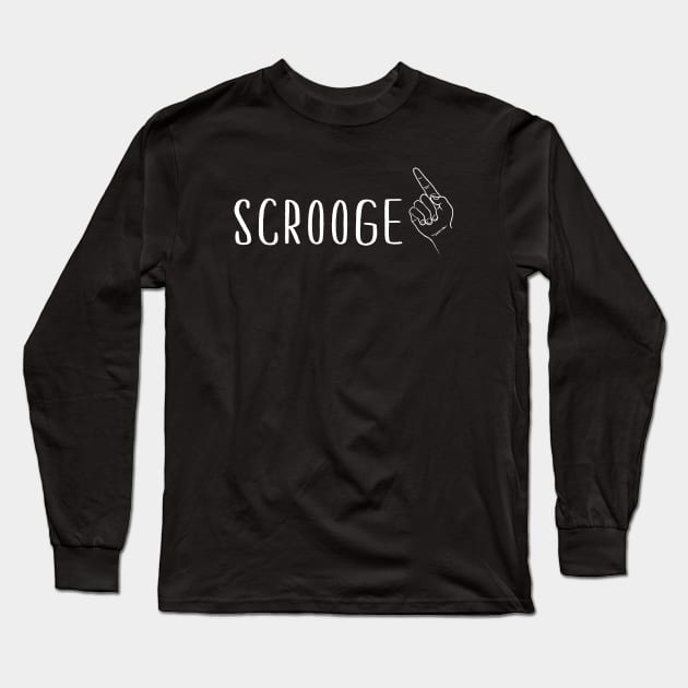scrooge Long Sleeve T-Shirt by aniza